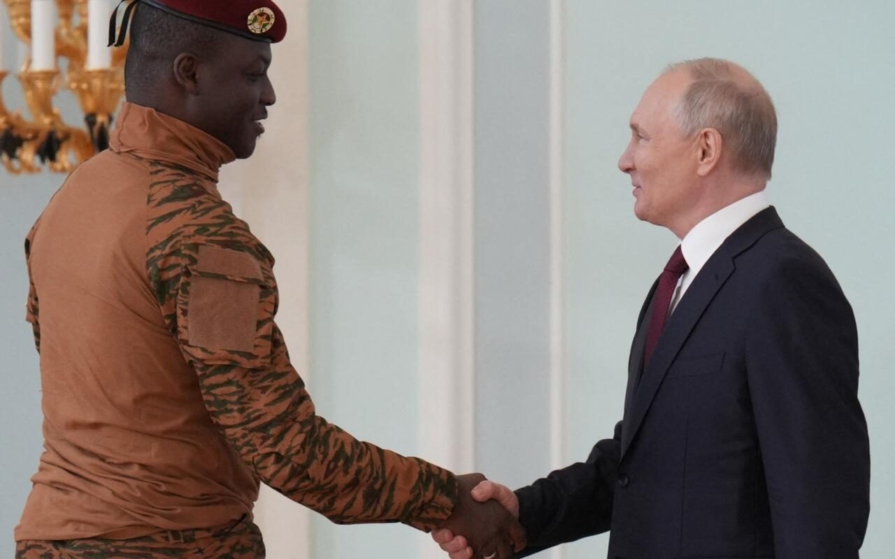 Russie et le Burkina Faso
