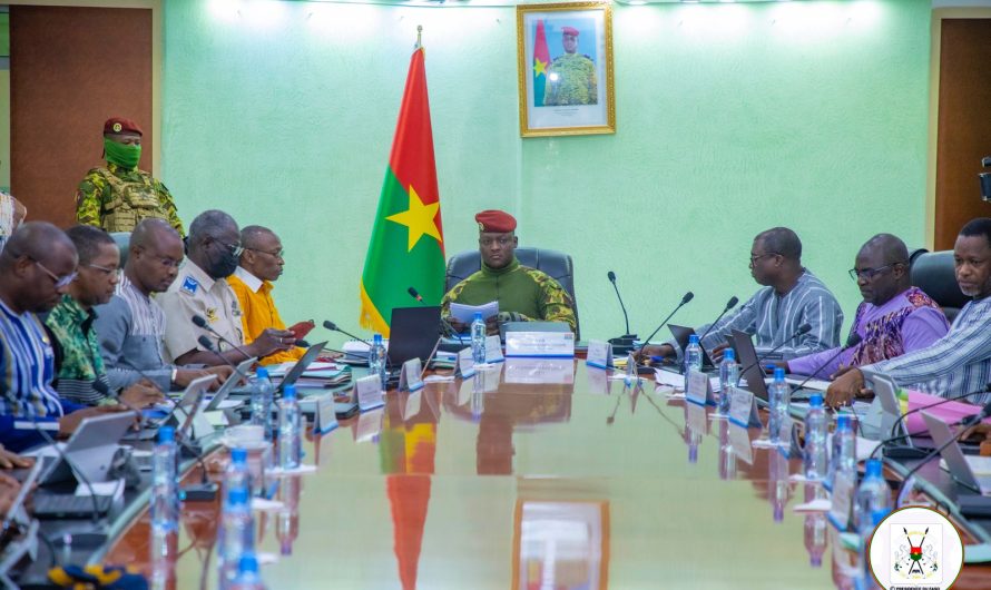 Burkina Faso : La Conseil des Ministres autorise la création d’une société d’État dénommée CAMVET
