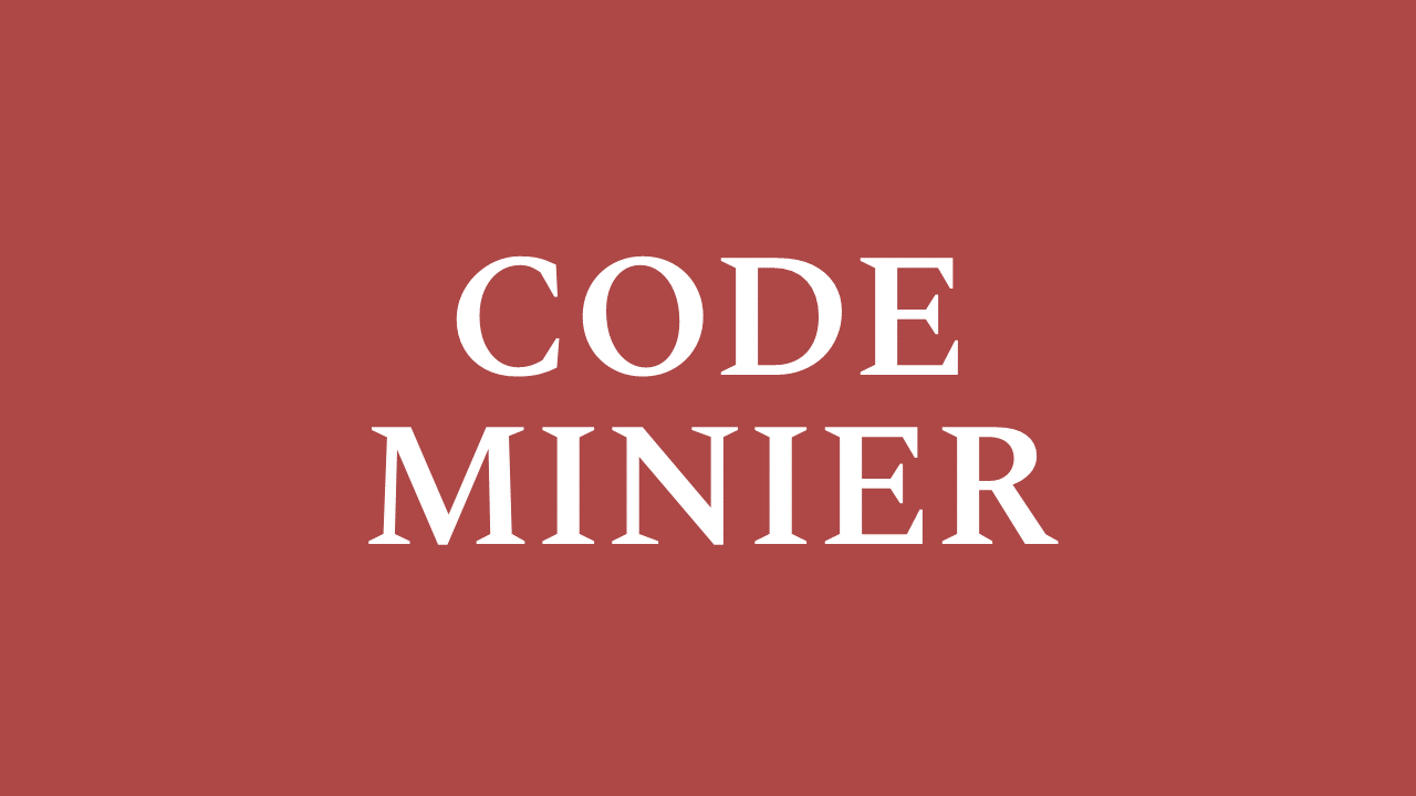 code minier