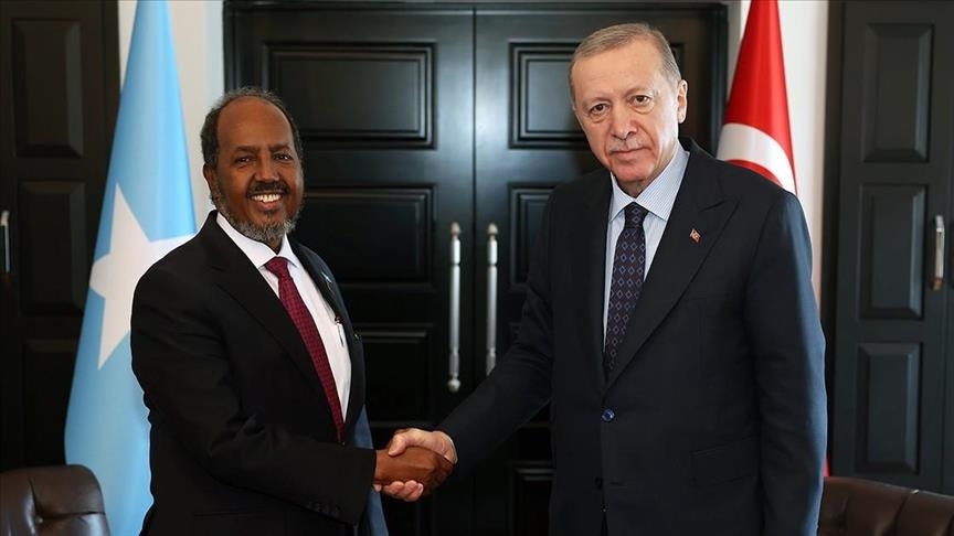 Somalie / Turquie : Renforcement des relations bilatérales  en discussion entre les Présidents Erdogan et Mohamud