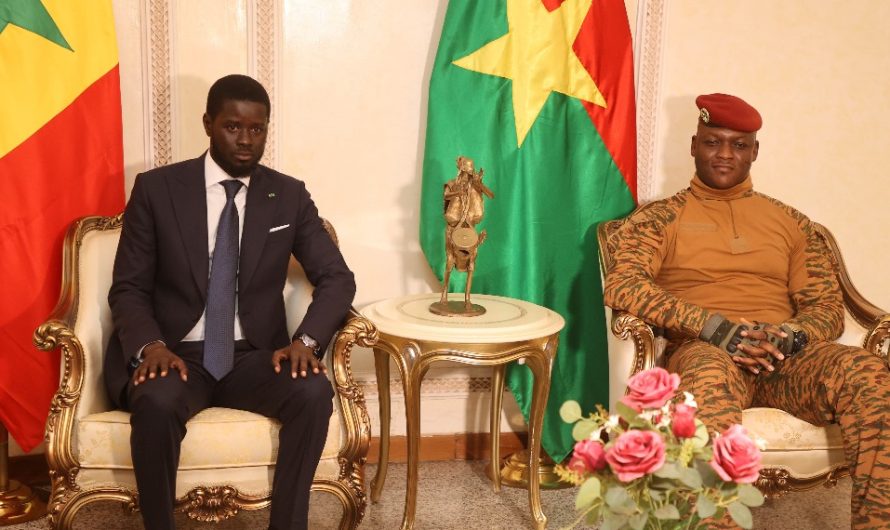 Burkina Faso / Sénégal : Rencontre au sommet entre le Président Ibrahim Traoré et un émissaire du Président Bassirou Diomaye Faye