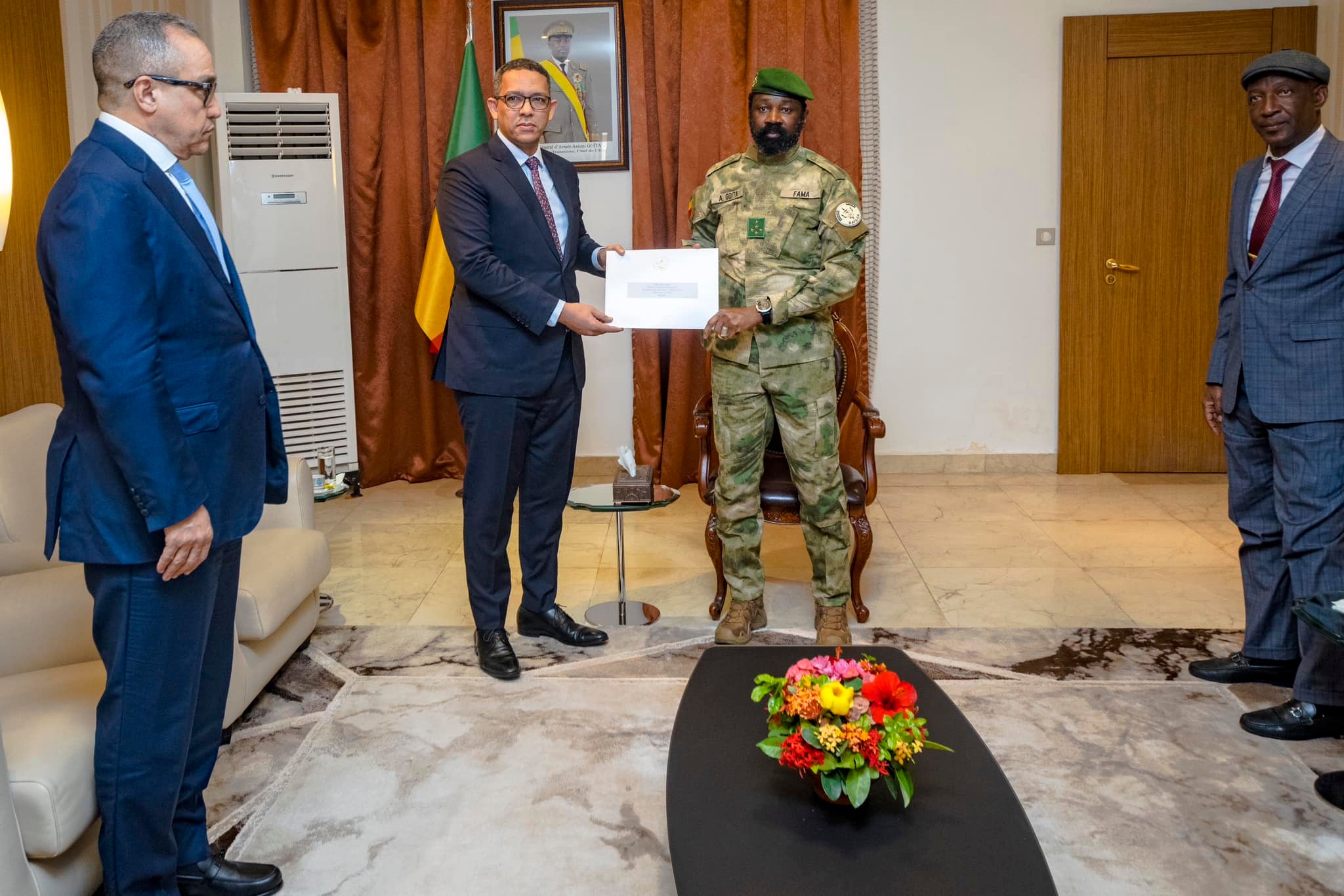 Mali : Le Président Assimi GOÏTA reçoit le Haut-Commissaire de l’OMVS