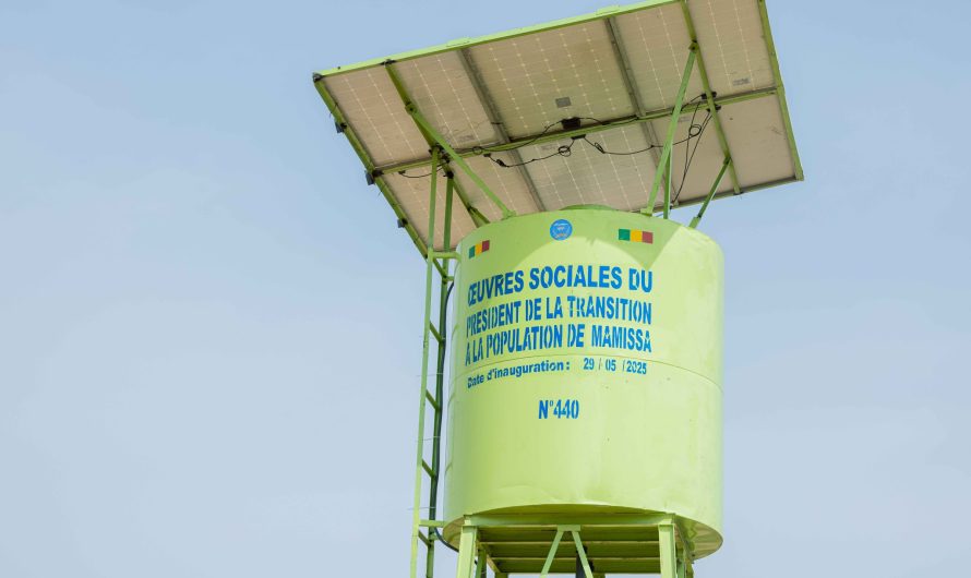 Mali : Les forages du Président Assimi GOÏTA changent la vie à Bougouni