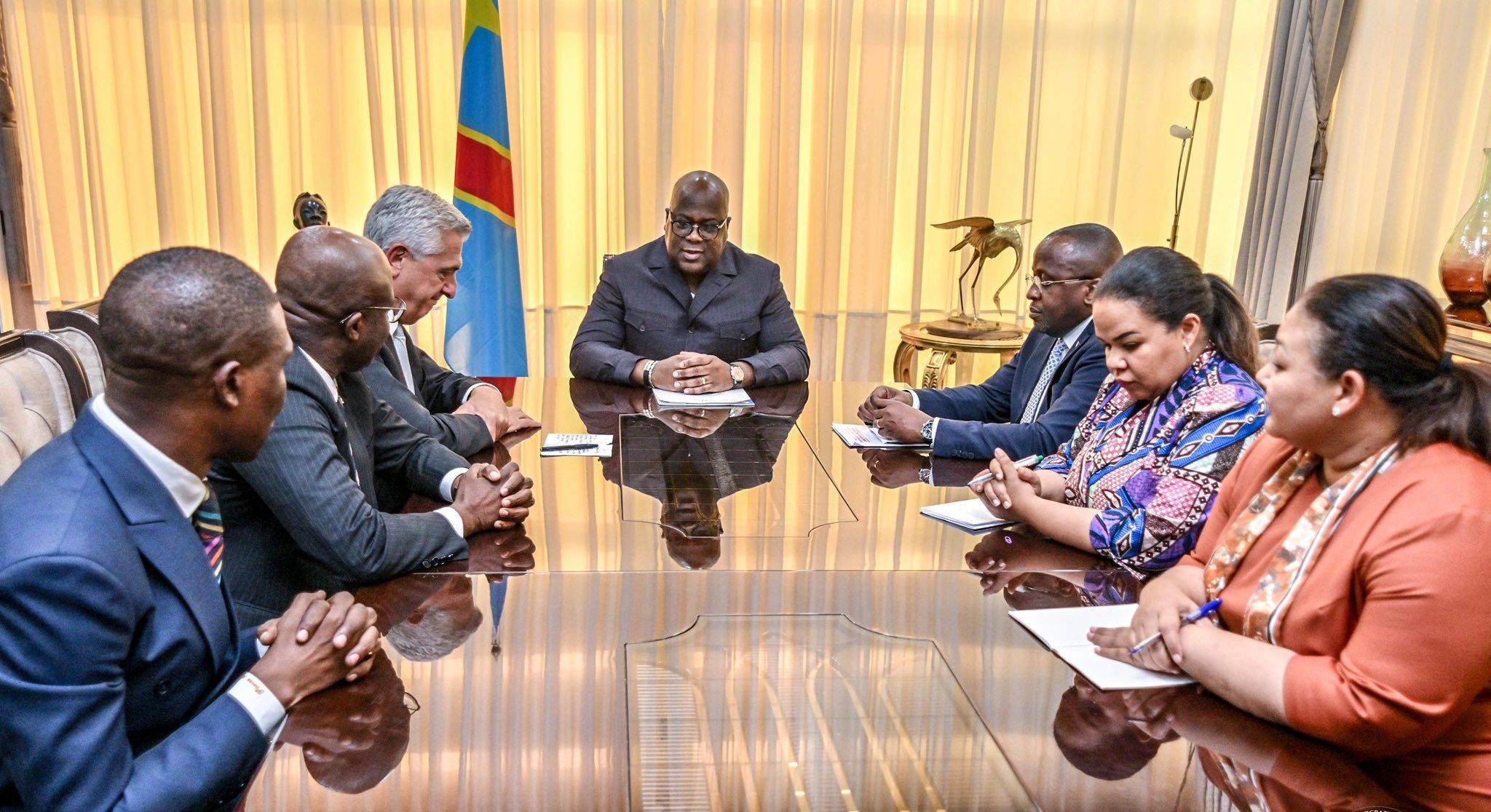 RDC : Le Président Félix Tshisekedi échange avec M. Filippo Grandi sur la situation humanitaire et les réfugiés