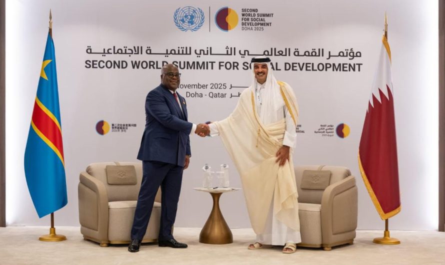 RDC : Retour sur la présentation du Pr Félix Tshisekedi sur le modèle de développement congolais au sommet mondial de Doha